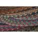 Green 108 x 0.5 in Indoor Area Rug - Colonial Mills Rustica Hand-Braided Wool Grecian Area Rug Wool | 108 W x 0.5 D in | Wayfair RU60R108X144