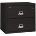 FireKing Fireproof 2-Drawer Lateral Filing Cabinet Metal/Steel in Black | 27.75 H x 31.1875 W x 22.125 D in | Wayfair