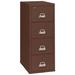 FireKing Fireproof 4-Drawer Vertical File Cabinet Metal/Steel in Brown | 52.75 H x 20.8125 W x 31.5625 D in | Wayfair 4-2131-C (brown)