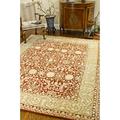 White 36 x 0.5 in Area Rug - Charlton Home® Braxtan Sik Road Hand-Tufted Wool Ivory Area Rug Wool | 36 W x 0.5 D in | Wayfair