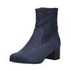 Stiefelette CAPRICE "Caprice Stiefelette Veloursleder", Damen, Gr. 37, blau (navy), Veloursleder, casual, Schuhe