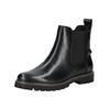 Stiefelette CAPRICE "Caprice Stiefelette Leder/Textil", Damen, Gr. 38, schwarz, Leder, Textil, casual, Schuhe