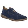 Slipper JOSEF SEIBEL "Wynona 01", Damen, Gr. 41, blau (dunkelblau), Veloursleder, casual, Schuhe, Schnürschuh, Komfortschuh mit Wechselfußbett und Weite G