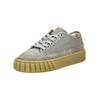 Plateausneaker SNEAKY STEVE "Sneaky Steve Sneaker Textil", Gr. 43, grau, Textil, casual, Schuhe