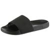 Pantolette TOMMY HILFIGER "TUMBLE HILFIGER POOL SLIDE", Herren, Gr. 45, schwarz, Synthetik, sportlich, Schuhe, Poolslide, Schlupfschuh, Schlappen mit breiter Bandage