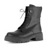 Schnürstiefelette GABOR, Damen, Gr. 40, schwarz, Kalbsleder, unifarben, Schuhe, Blockabsatz, Schnürboots mit Best Fitting-Ausstattung