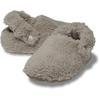 Hausschuh CROCS "Classic Cozzy Slipper T", Kinder, Gr. 23, braun, Croslite, Textil, casual, Schuhe, Pantoffel, Clog mit Riemen