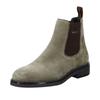 Chelseaboots GANT "Prepdale", Herren, Gr. 42, grau (taupe), Veloursleder, elegant, Schuhe, mit weicher Lederinnensohle