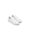 Sneaker MARC O'POLO "AGAR", Herren, Gr. 44, weiß, Glattleder, unifarben, sportlich, Schuhe, Schnürschuh, Halbschuh, Klassik-Sneaker mit herausnehmbarer Innensohle