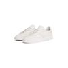 Sneaker TOMMY JEANS "THE GREENWICH EDGE FULL LEATHER", Damen, Gr. 36, weiß, Leder, sportlich, Schuhe, Freizeitschuh, Halbschuh, Schnürschuh im Basket-Style