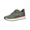 Sneaker TAMARIS "Tamaris Sneaker Lederimitat/Textil", Damen, Gr. 39, grün (olive), Lederimitat, Textil, casual, Schuhe