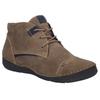 Schnürboots JOSEF SEIBEL "Fergey 43", Damen, Gr. 38, braun, Leder, casual, Schuhe, Boots, Komfortschuh mit Wechselfußbett aus Leder