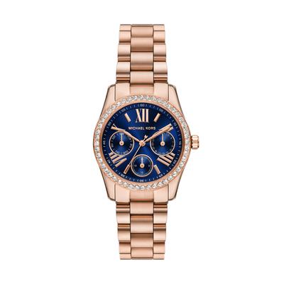 Quarzuhr MICHAEL KORS "LEXINGTON", roségoldfarben, Armbanduhren, Damen, Armbanduhr, Damenuhr, Edelstahlarmband, analog, Tag, Wochentag Image
