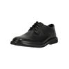 Schnürschuh CLARKS "Atticus", Herren, Gr. 46, schwarz, Leder, elegant, Schuhe, mit GORE-TEX-Technologie