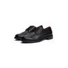 Schnürschuh TOMMY HILFIGER "HILFIGER VOGUE LTH SHOE", Herren, Gr. 43, schwarz, Leder, unifarben, elegant, Schuhe, Businesschuh, Abendschuh mit seitlicher Logoprägung