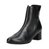 Stiefelette GABOR "Gabor Stiefelette Nappaleder", Damen, Gr. 37, schwarz (schwarz, schwarz), Nappaleder, casual, Schuhe