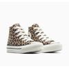 Sneaker CONVERSE "CHUCK TAYLOR ALL STAR EVA LIFT", Gr. 32, warm quarry, vintage weiß, schwarz, Textil, sportlich, Schuhe