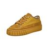 Plateausneaker SNEAKY STEVE "Sneaky Steve Sneaker Textil", Gr. 39, gelb (mustard), Textil, casual, Schuhe