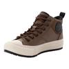 Sneaker CONVERSE "CHUCK TAYLOR ALL STAR MALDEN STREET WATERPROOF BOOT", Gr. 42, grounded, schwarz, by the campfire, Synthetik, sportlich, Schuhe, wasserddicht