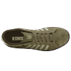 Sneaker K-SWISS "COURT TIEBREAK II SDE", Gr. 47, burnt olive, schwarz coffee, alfalfa, Leder, sportlich, Schuhe