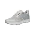 Sneaker TAMARIS "Tamaris Sneaker Lederimitat/Textil", Damen, Gr. 37, grau (hellgrau), Lederimitat, Textil, casual, Schuhe