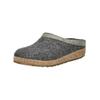 Hausschuh HAFLINGER "Haflinger Hausschuhe Filz", Herren, Gr. 41, grau (anthrazit), Filz, casual, Schuhe
