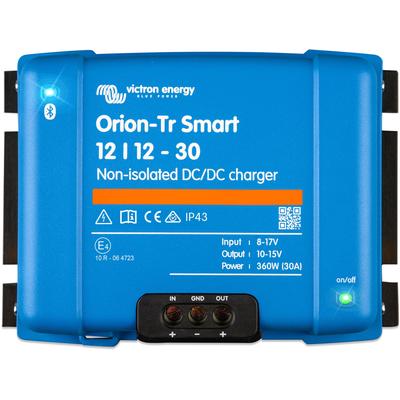 Autobatterie-Ladegerät VICTRON ENERGY "»DC/DC Charger Victron Orion-Tr Smart 24/12-20 iso«", blau, B:18,6cm H:8cm, Aluminium, Ladegeräte