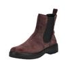 Stiefelette LEGERO "Legero Stiefelette Veloursleder/Textil", Damen, Gr. 41, rot, Veloursleder, Textil, casual, Schuhe