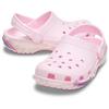 Clog CROCS "Classic Star Sparkle Clog T", Kinder, Gr. 25, rosa, Croslite, Glitzer, casual, Schuhe, Freizeitschuh, Sandale mit coolem Motiv