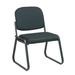 Office Star Products Work Smart 23" W Stackable Fabric Seat Guest Chair w/ Metal Frame Metal | 32 H x 23 W x 24 D in | Wayfair V4420-295