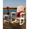 POLYWOOD® South Beach Rocking Chair in Blue | 41 H x 26.5 W x 30 D in | Wayfair SBR16PB