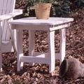 Uwharrie Chair Companion Wood Outdoor Side Table Wood in White | 30 H x 30 W x 23.5 D in | Wayfair 5040-019-Wash