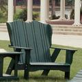 Uwharrie Outdoor Chair Plantation Wood Garden Bench Wood/Natural Hardwoods in Yellow | 45.5 H x 52 W x 36 D in | Wayfair 3051-073-Wash