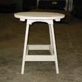 Uwharrie Chair Original Wood Outdoor Side Table Wood in Gray | 24 H x 22 W x 22 D in | Wayfair 1041-081-Distressed