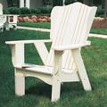 Uwharrie Chair Plantation Adirondack Chair in White | 47 H x 35 W x 36 D in | Wayfair 3011-047-Wash