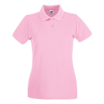 Fruit of the Loom - "Premium" Poloshirt für Damen (Hellrosa) Image