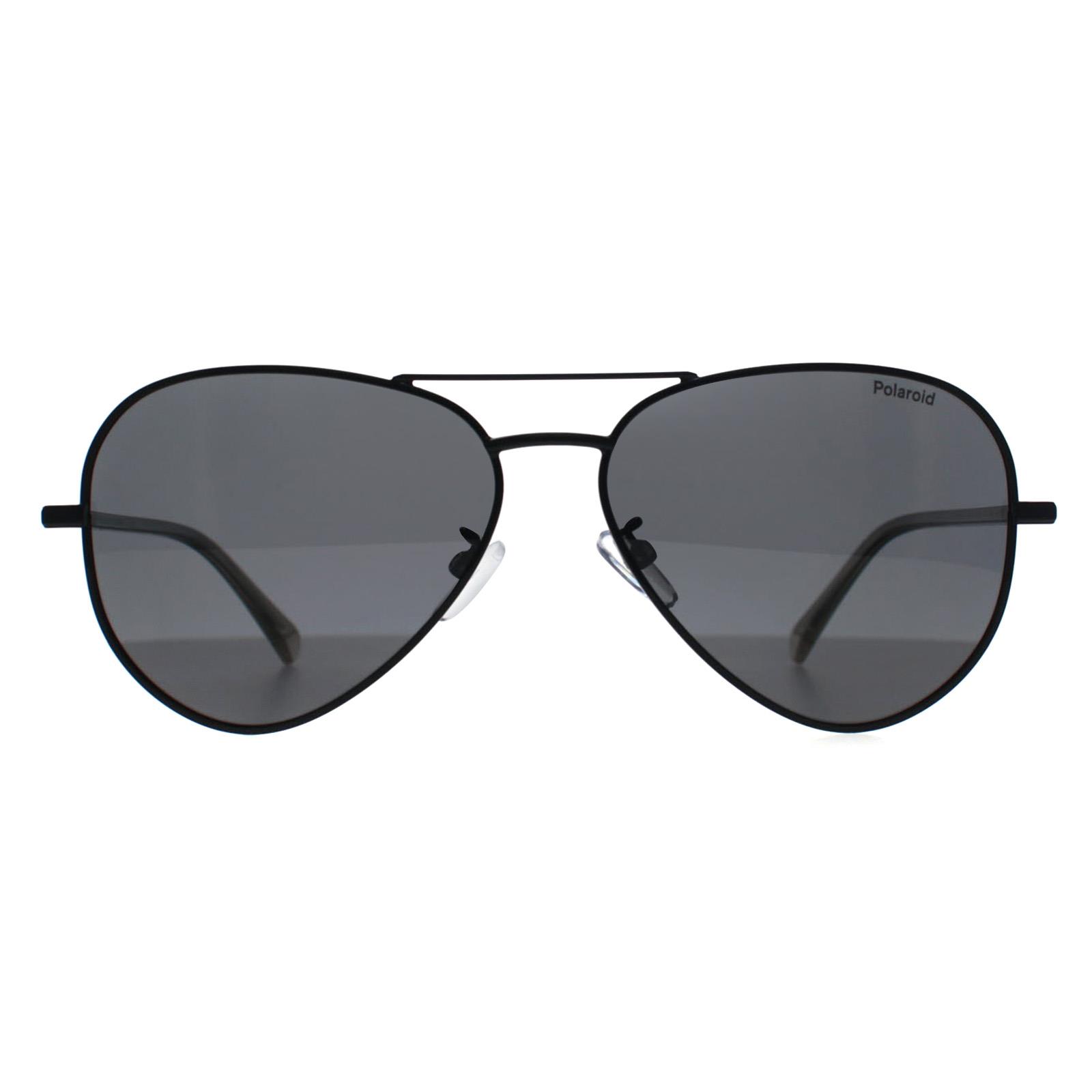 Polaroid PLD 4186/G/S/X 807 M9 schwarz grau polarisierte Sonnenbrille Image