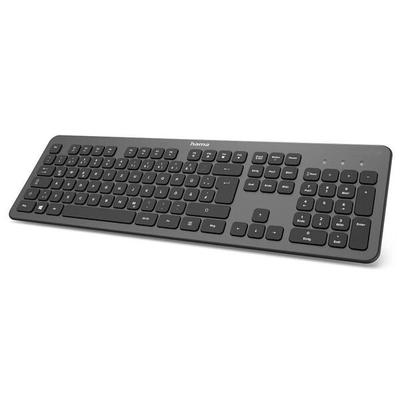Hama Kabellose Tastatur »KW-700« schwarz / anthrazit