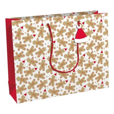 Clairefontaine 6er-Pack Geschenktasche XL »Lebkuchen«, 37.3x27.5x11.8 cm Image
