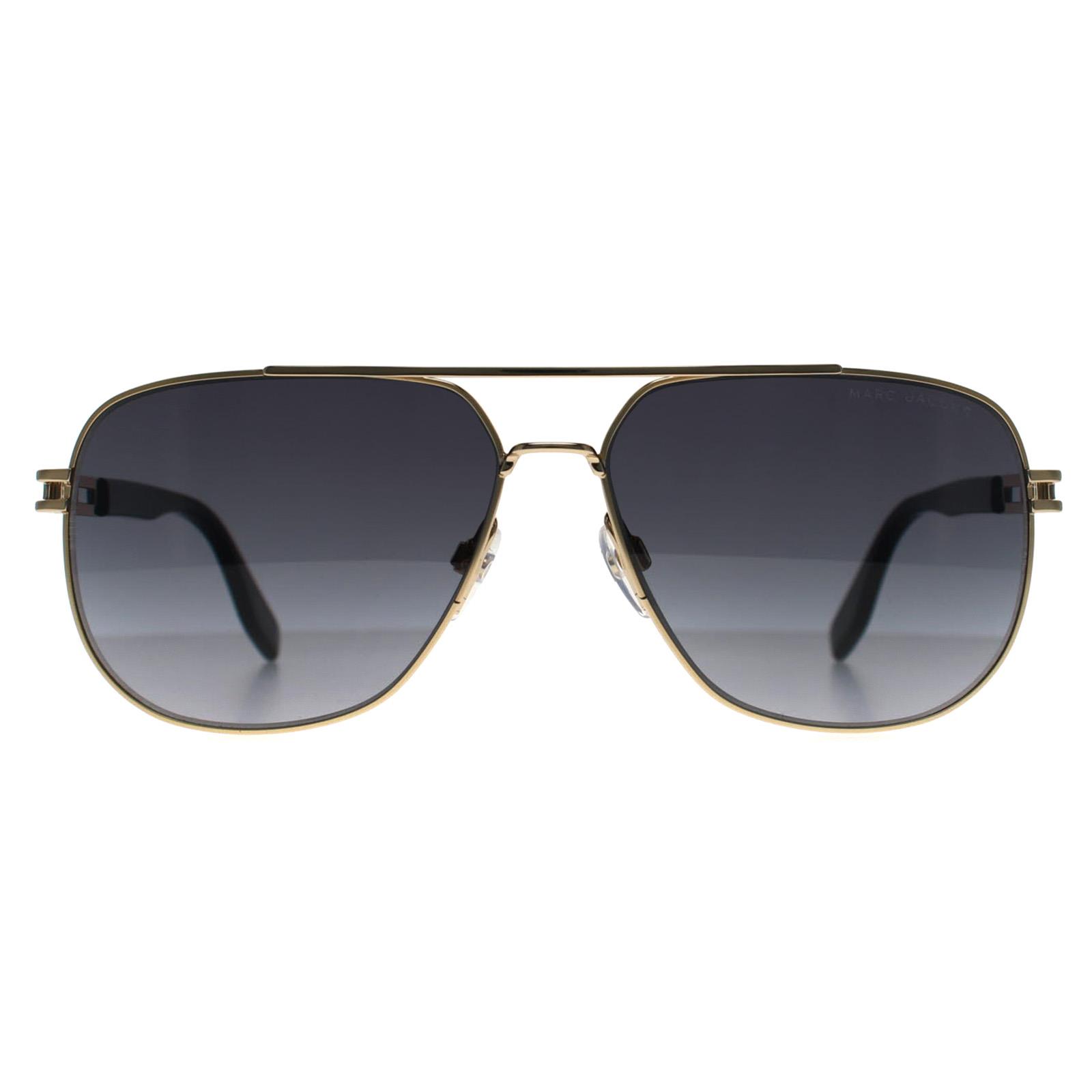 Marc Jacobs MARC 633/S RHL 9O gold schwarz dunkelgrau Verlauf Sonnenbrille Image
