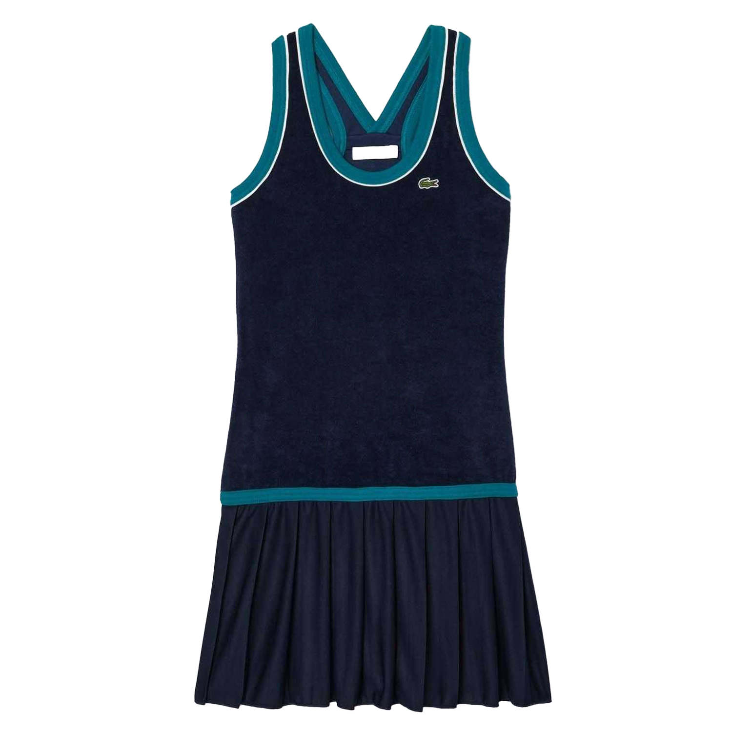 Lacoste - Kleid Gekreuzte Rückenträger für Damen (Blau)