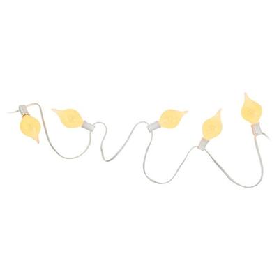 RAZ Imports 93612 - 15 Light 14' White Matte Kismet LED Light Christmas Light String Set
