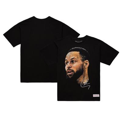 Golden State Warriors Mitchell & Ness Curry Big Face T-Shirt – Herren Image
