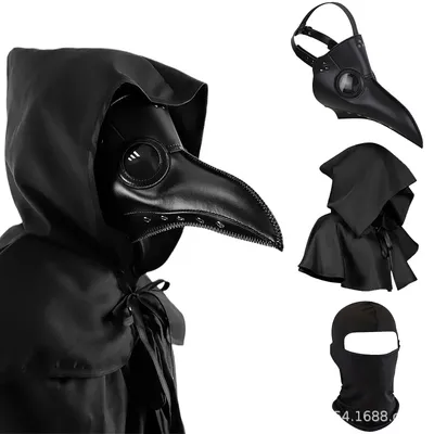 Pest Arzt Maske Steampunk Vogel Schnabel verstellbar Halloween Kostüm Party Maskerade Performance Prop gruselig atmungsaktiv Latex Image