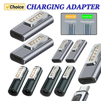 Typ-C-Buchse auf magnetischen PD-Adapter Pro, Lademagnet-Stecker-Konverter für MacBook Air/Pro-Zubehör Image