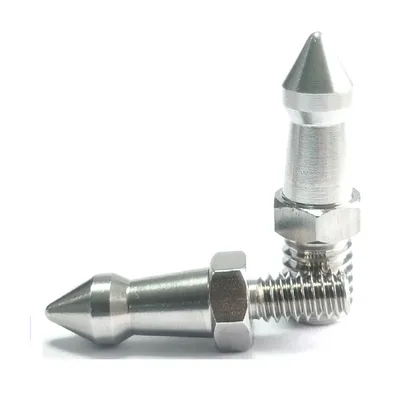 1pcs/3pcs Tripod Stand 1/4 3/8 M8 Inch CameraTripod Spikes Replacement Part stainless steel Foot Screw For Monopod Tripod