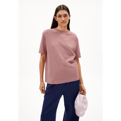 TARJAA T-SHIRT | Heavyweight T-Shirt aus recycelter Baumwolle - lila (S) Image
