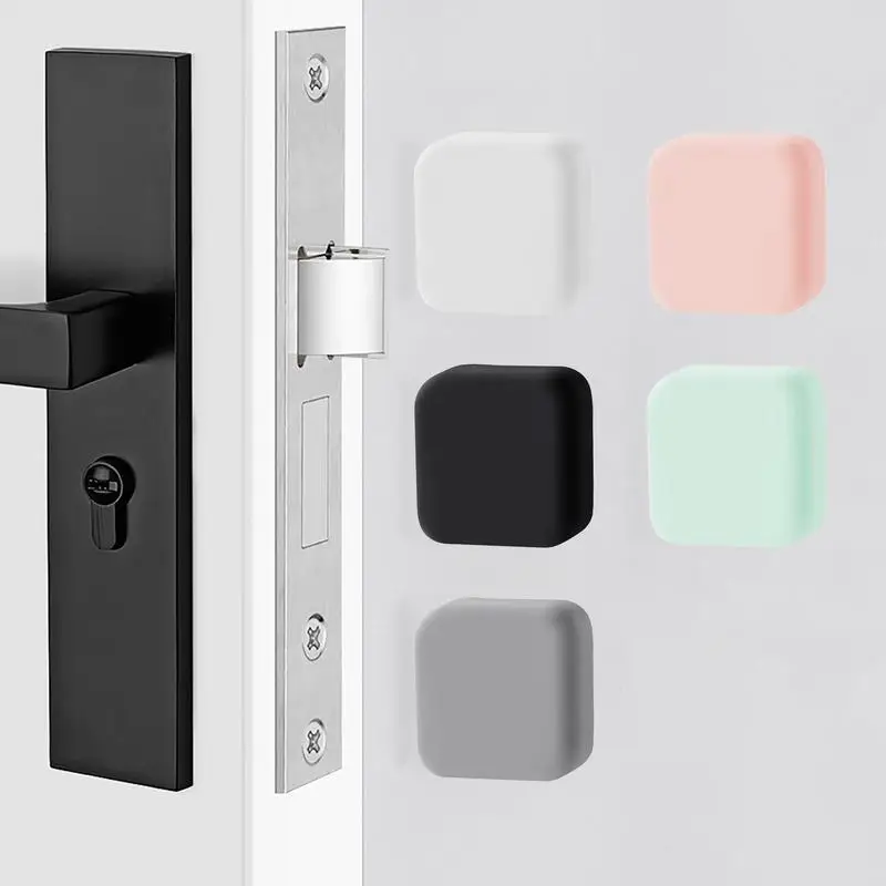 1 stücke Silikon Tür Stopper Wand Schutz Silikon Klebstoff Tür Slamming Schalldämpfer Wand Anti-kollision Tür Stopper Klebe Pad Image