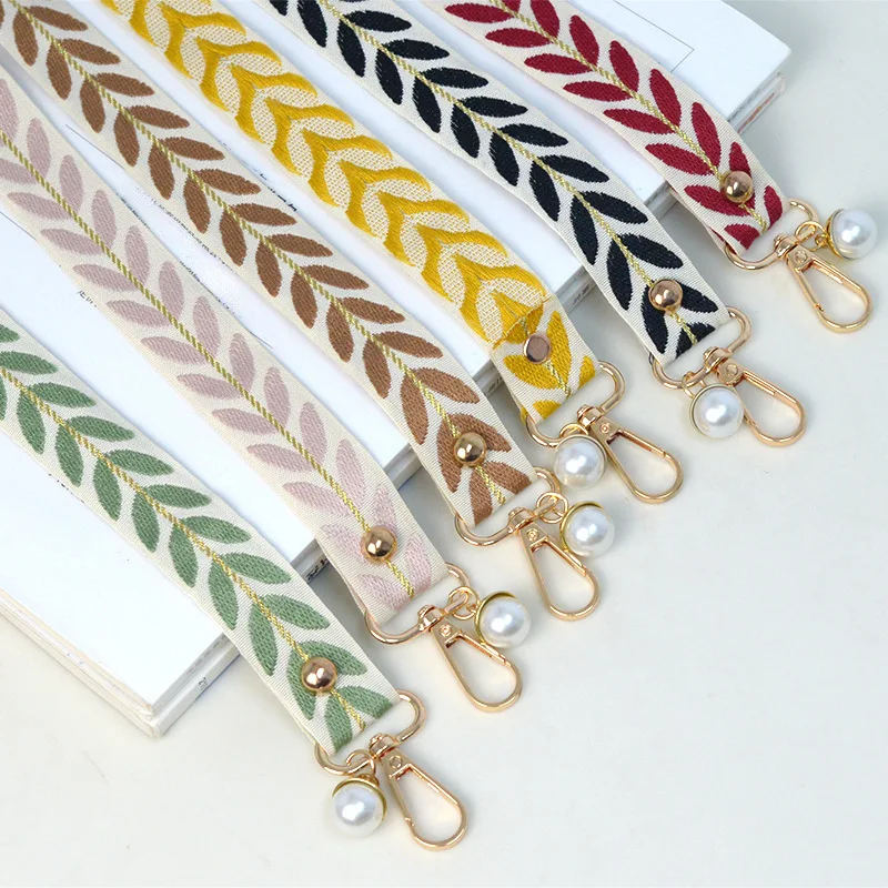 Universal Long Adjustable Crossbody Phone Lanyard Strap Fashion Single Shoulder Diagonal Cross Pearl Pendant For All Phone Cases Image