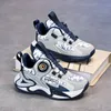 Kinder Basketball Schuhe Drehknopf Jungen Mode Turnschuhe Mädchen Schule Sportschuhe Kinder Casual Trainer Outdoor Schuhe
